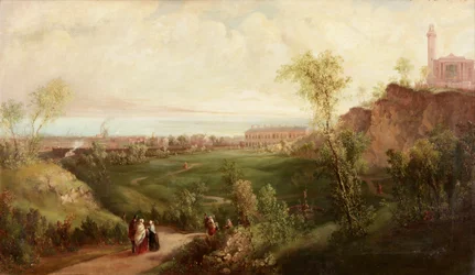 La vecchia Leith Walk, Edimburgo, c.1840-45
